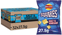 Walkers Squares Salt & Vinegar 27.5g