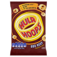 British Crisps - Hula Hoops BBQ Beef