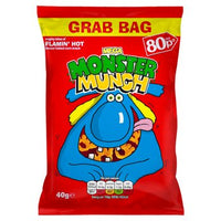 British Crisps - Monster Munch Flamin Hot