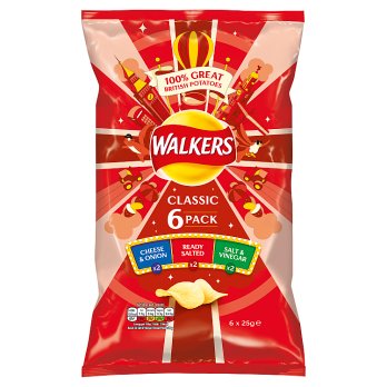 Walkers Variety 6PK