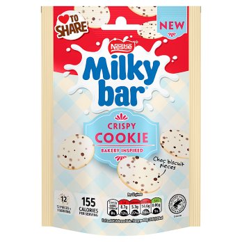 Milkybar Buttons Cookie Crisp Pouch 86g