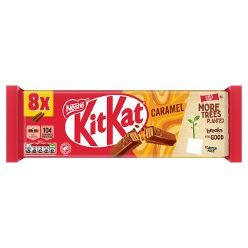Kit Kat 2 Finger Caramel Multipack 8pk