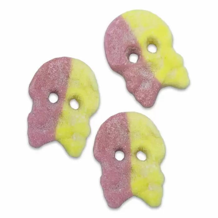 Bubs Sour Skulls Raspberry & Lemon