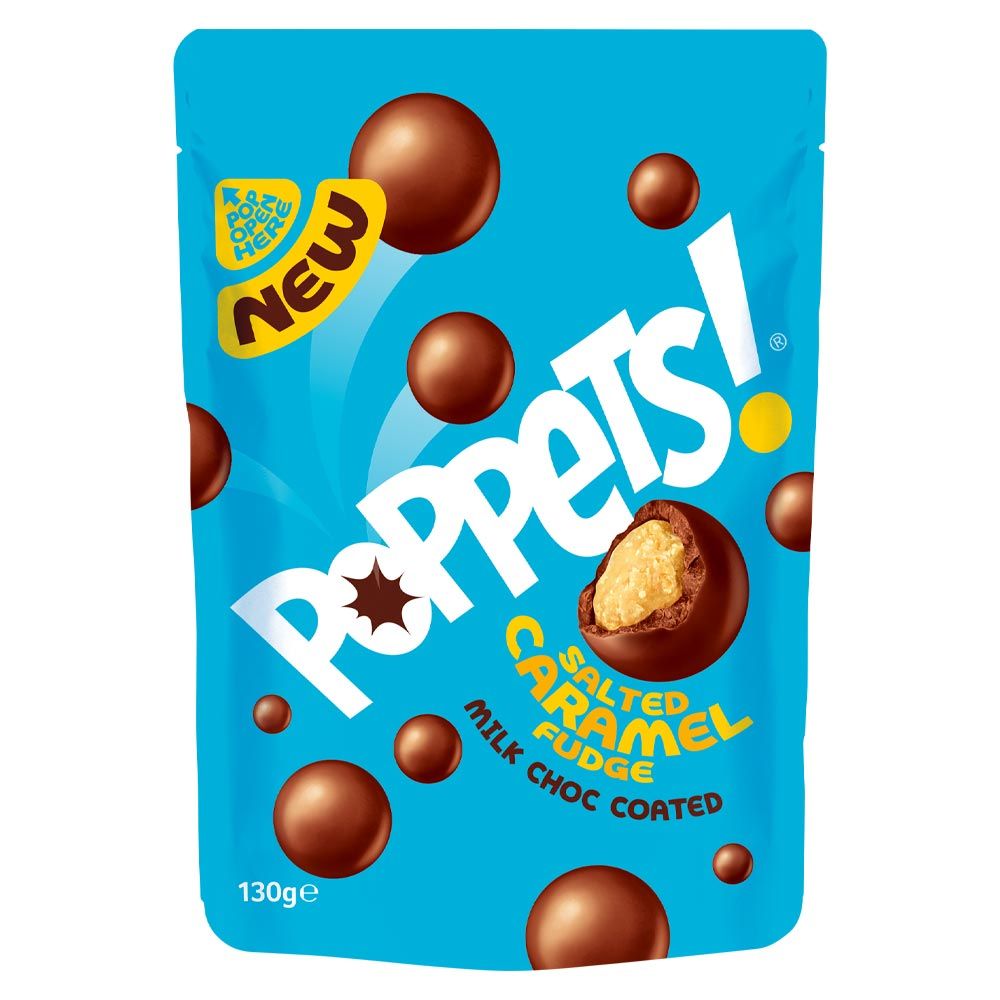 Poppets Salted Caramel Toffee 95g