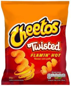 CLEARANCE -  Cheetos Twisted Flamin Hot 30x30g box
