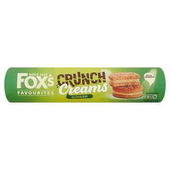 Foxs Crunch Creams Ginger 200g