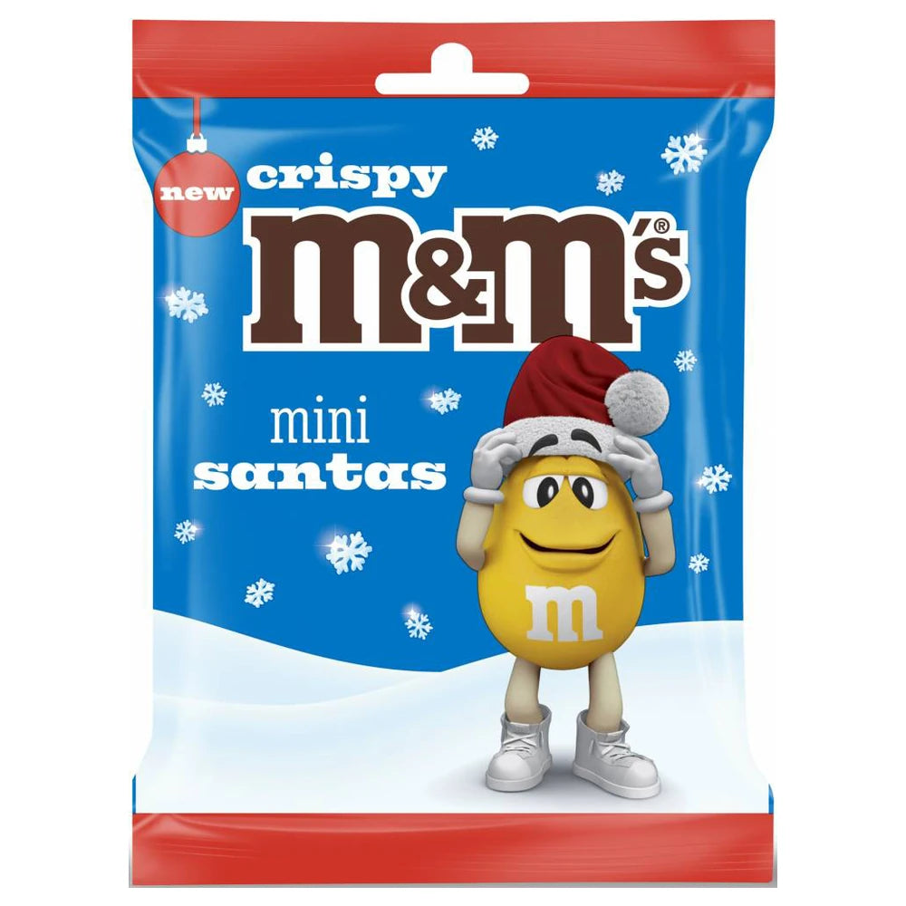 M&M's Mini Crispy Santa Bag 55g