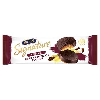 McVitie's Signature Caramel Dark Choc Rounds 109g