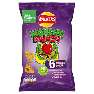 Monster Munch Pickled Onion Multipack 6pk
