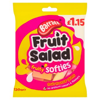 Barratts Fruit Salad Softies 120g