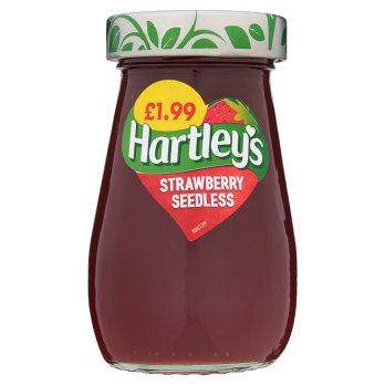 Hartleys Strawberry Jam Seedless 300g