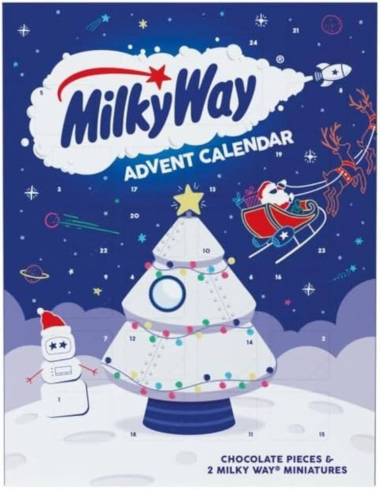 Milky Way Advent Calendar 110g