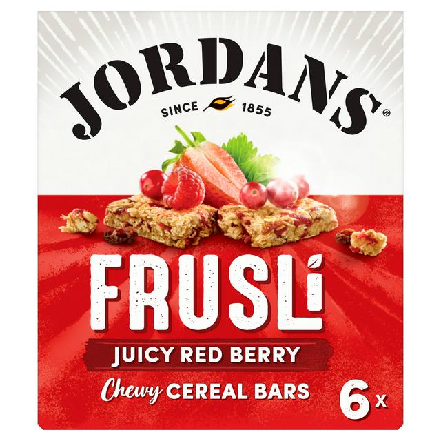 Jordans Frusli Wild Berries Cereal Bar 6pk