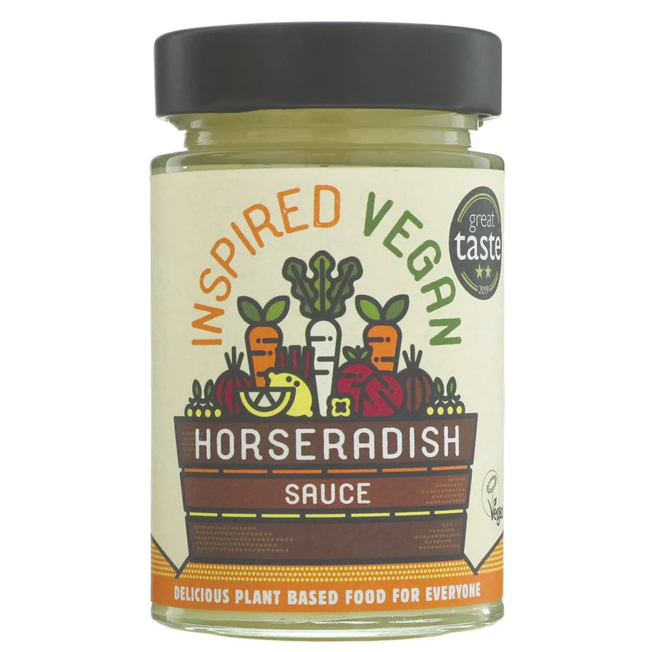 Inspired Vegan Horseradish Sauce 180g