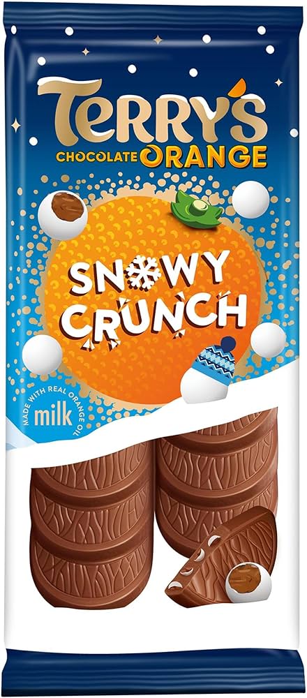Terrys Chocolate Orange Snowy Tablet 90g