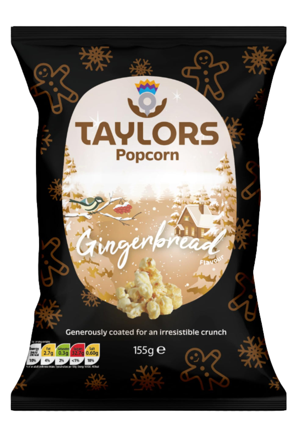 Taylors Gingerbread Popcorn 155g