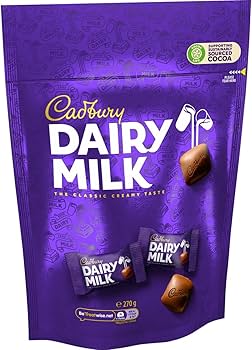 Cadbury Dairy Milk Chunks Pouch 270g