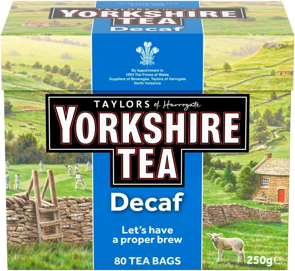 Taylors Yorkshire DECAF Tea Bags 80s (250g)