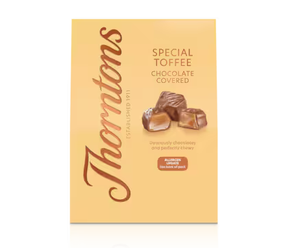 Thorntons Chewy Toffee Carton 150g