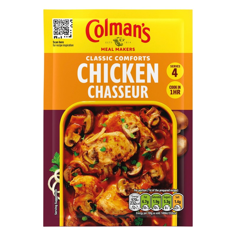 Colman's Casserole Mix Chicken Chasseur 39g