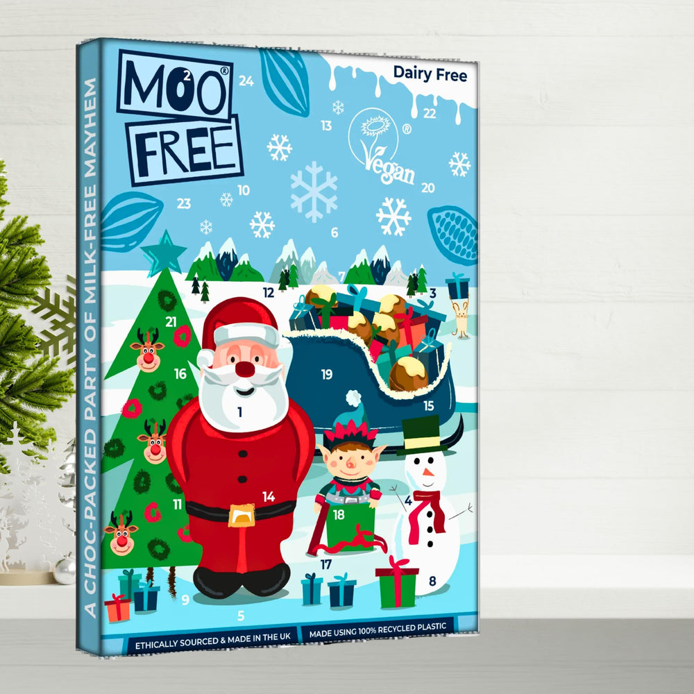 Moo Free Gluten & Dairy Free White Chocolate Advent Calendar 70g