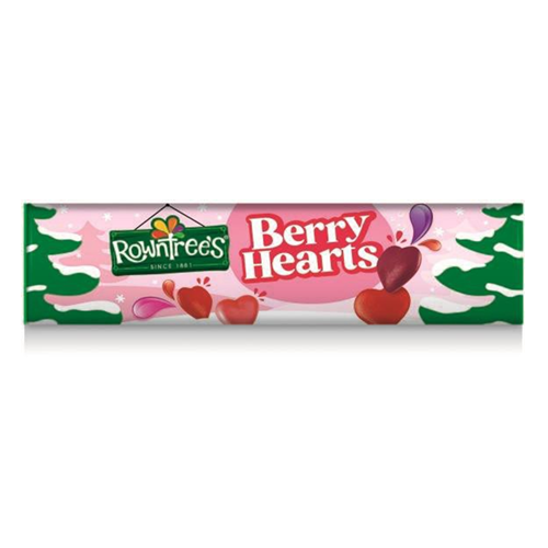 Rowntree's Berry Hearts Giant Tube 100g