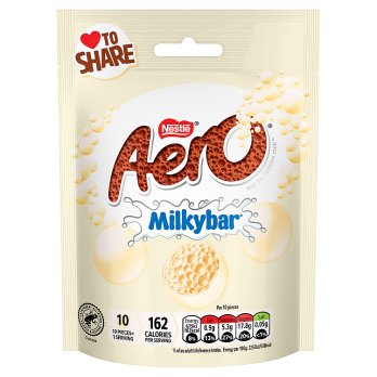 Aero Milkybar Pouch 82g