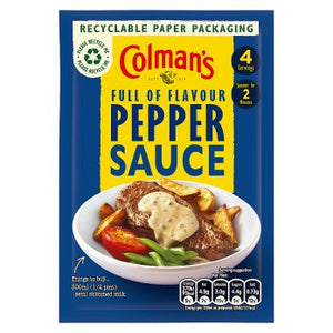 Colman's Pour Over Pepper Sauce 40g