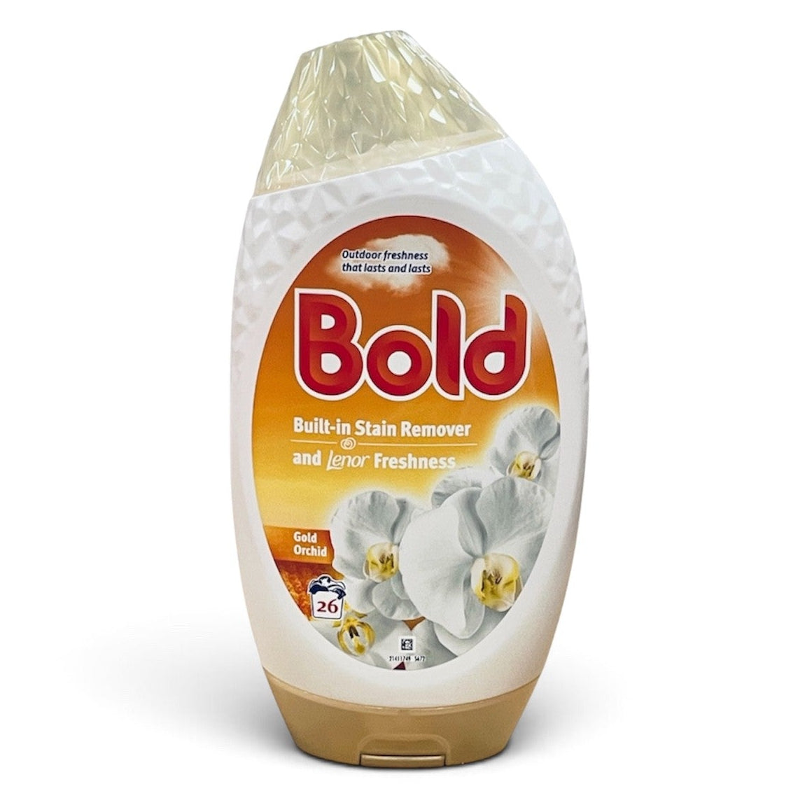 Bold 2 in 1 Washing Liquid Gel Gold Orchid 26 Washes 858ml