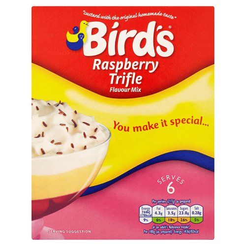 Bird's Raspberry Trifle Dessert Kit 141g