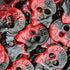 Bubs Raspberry Licorice Skulls