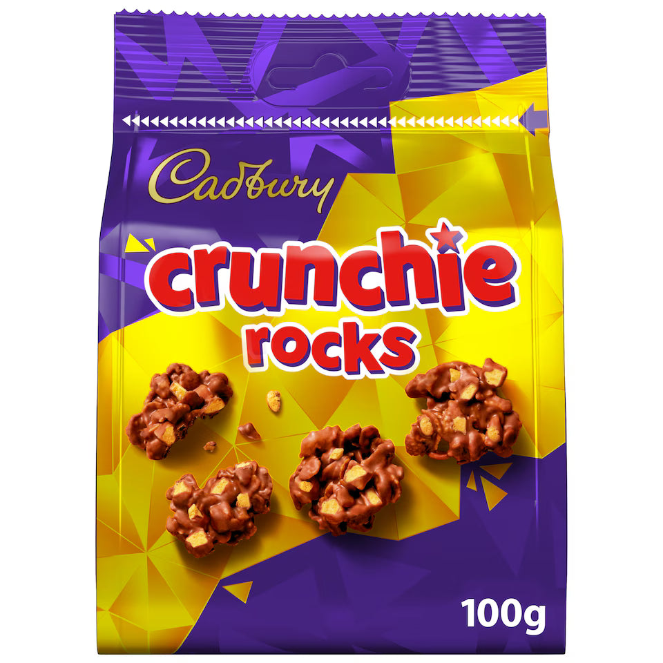 Cadbury Crunchie Rocks Chocolate Bag 100g