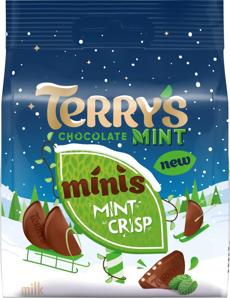 Terry's Milk Chocolate Mint Crisp Minis 80g