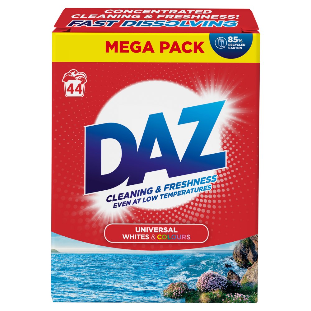 Daz Wash Powder Whites & Colours 44W 2.2KG