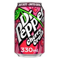 Dr Pepper Zero Cherry Crush Cans 330ml