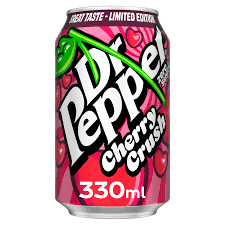 Dr Pepper Zero Cherry Crush Cans 330ml