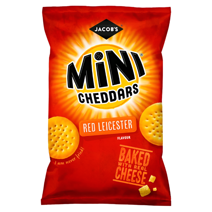 Jacob's Mini Cheddar Red Leicester 45g