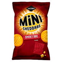 Jacob's Mini Cheddars Smoky BBQ 45g