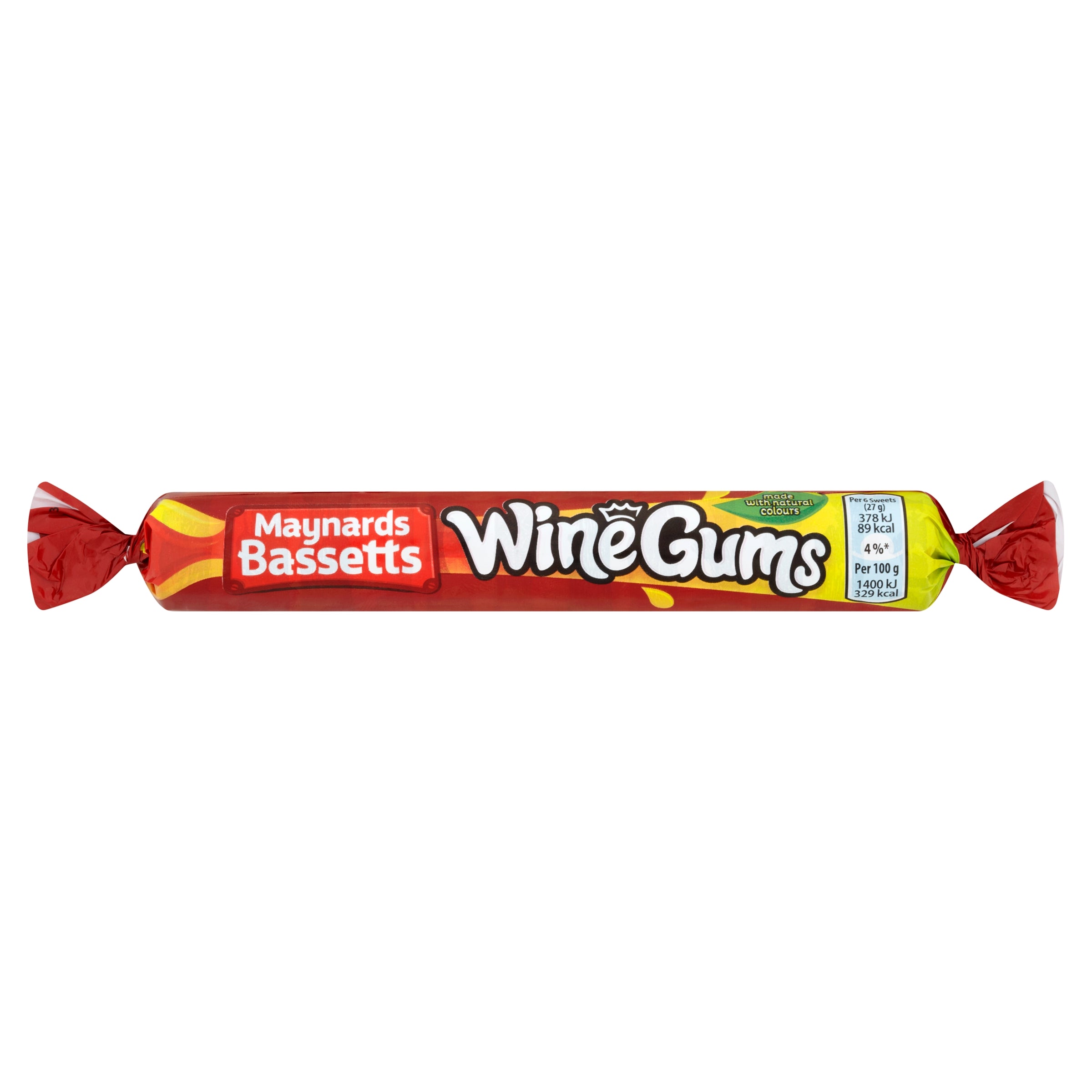 Maynards Bassetts Wine Gums Rolls 52g
