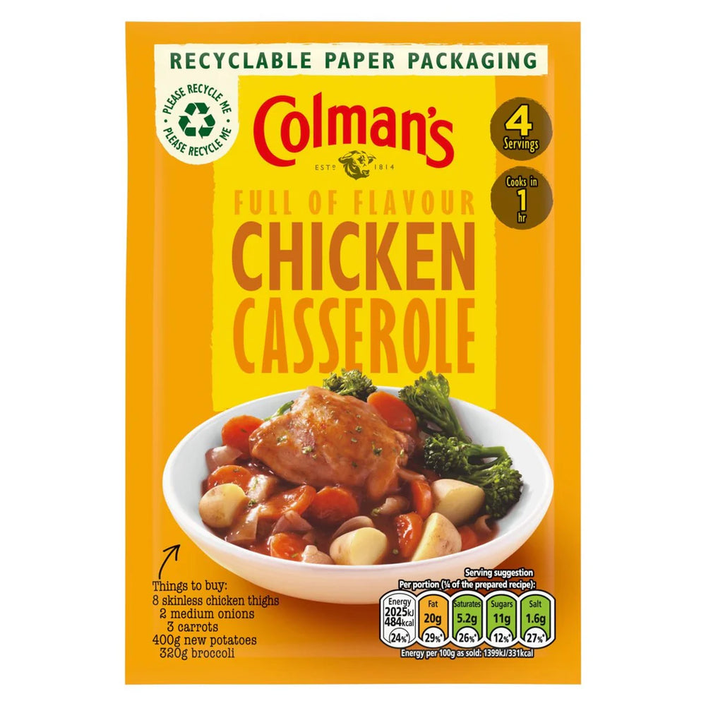 Colman's Casserole Mix Chicken 40g