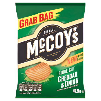 McCoy's Cheddar & Onion 45g