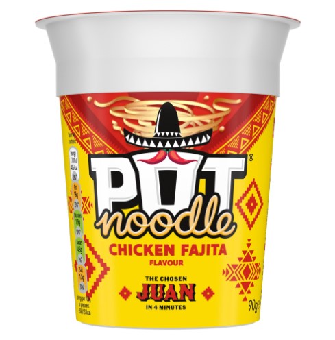 CLEARANCE - Pot Noodle Chicken Fajita 90g