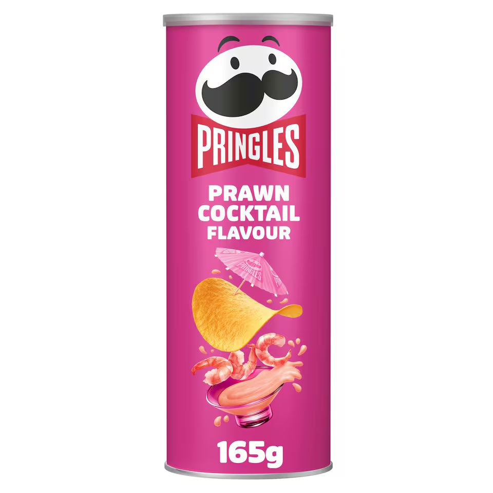Pringles Prawn Cocktail Sharing Crisps 165g