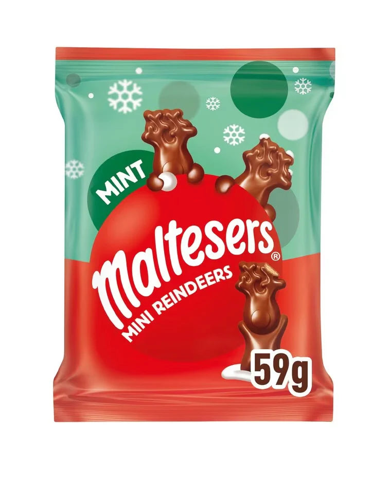Maltesers Mini Mint Reindeers 59g