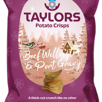 Taylors Beef Wellington & Port Gravy Crisps 150g