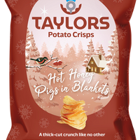 Taylors Hot Honey Pigs in Blankets Crisps 150g