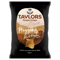 British Crisps - Taylors Haggis and Cracked Pepper