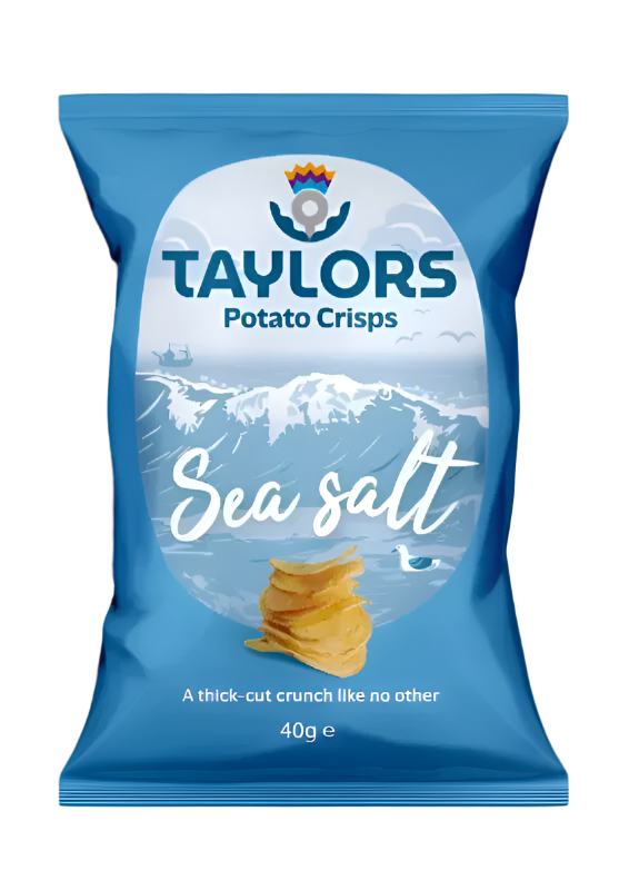 British Crisps - Taylors Sea Salt
