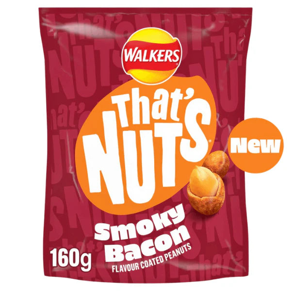 That's Nuts Walkers Smokey Bacon 160g