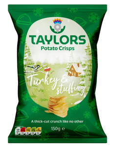 Taylors Turkey & Stuff Crisps 150g